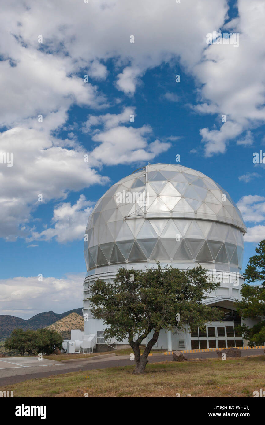 McDonald Observatory in die Davis Mountains im Südwesten von Texas. Stockfoto