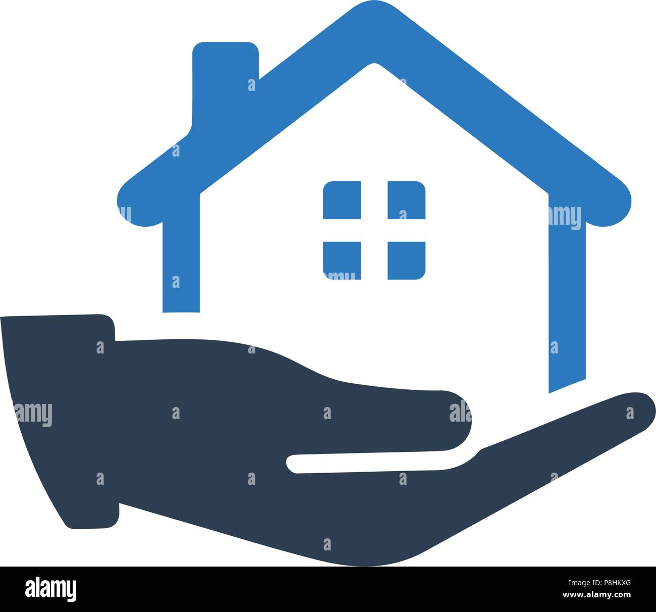 Home Versicherung Symbol Stock Vektor Home Versicherung Symbol Stock Vektor