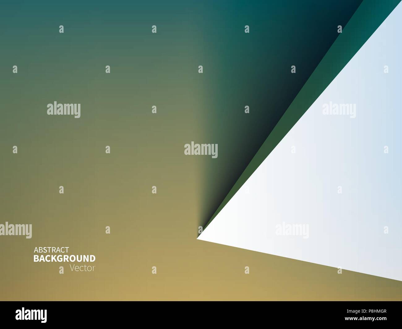 Vektor Illustration abstrakt Hintergrund. Material Design Style. Minimalismus, 3D, Geometrie, Schatten. Papier origami Wirkung. Sauber und minimalistisch. EPS 10. Stock Vektor