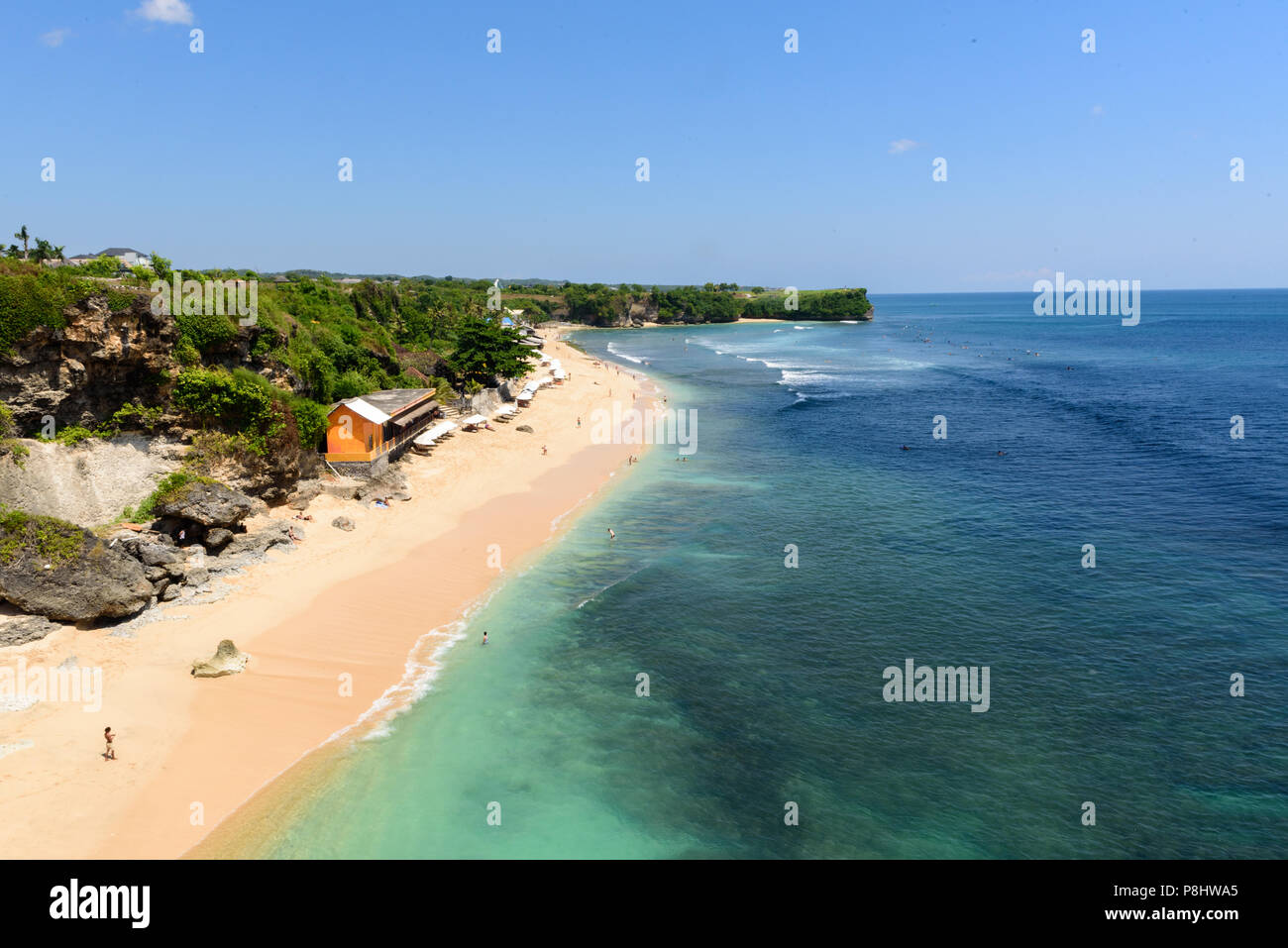Balangan Beach, Bali, Indonesien Stockfoto