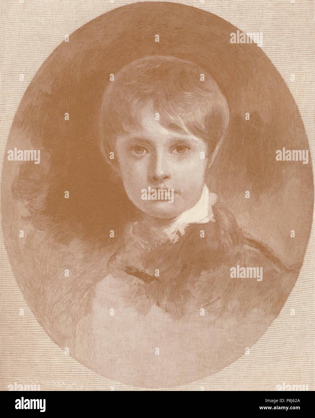 "Napoleon-Fran çois-Charles Joseph", 1819, (1896). Artist: M Haider. Stockfoto