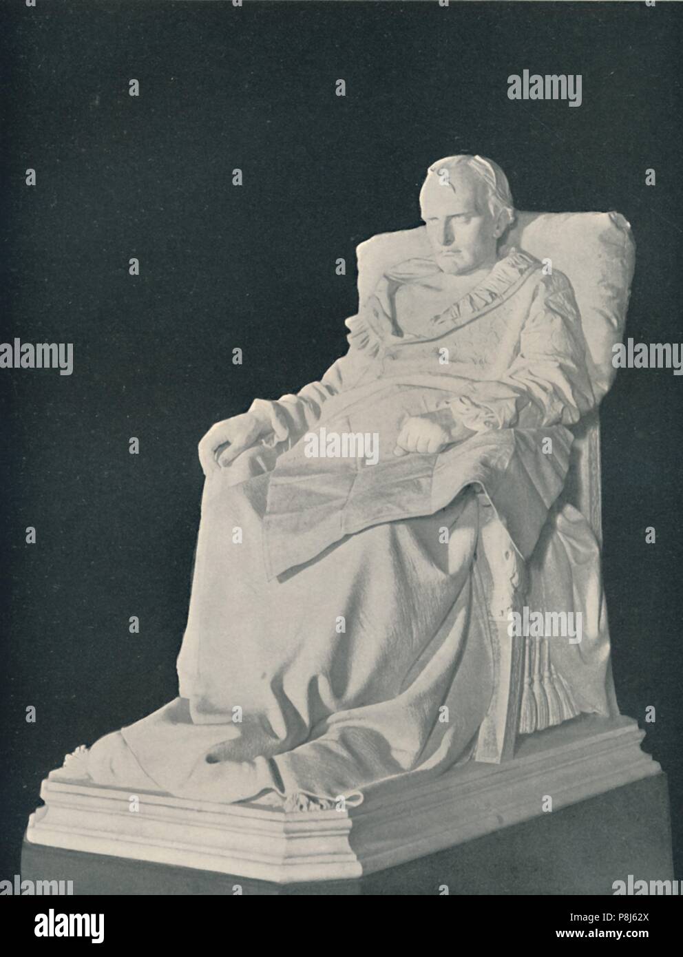 "Die letzten Tage von Napoleon', c 1821, (1866), (1896). Artist: Unbekannt. Stockfoto