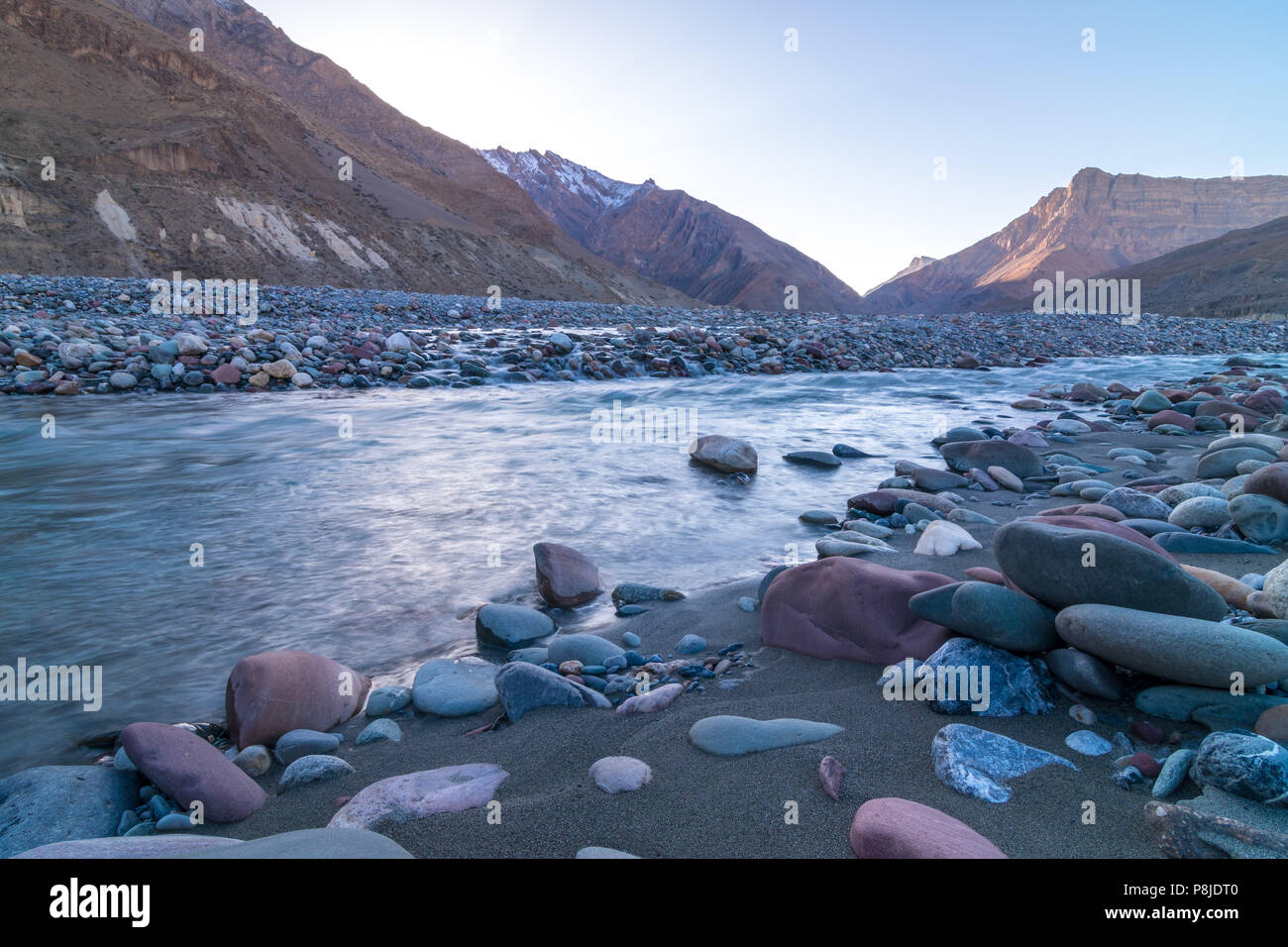 Dhankar Dorf, Spiti Valley, Himachal Stockfoto