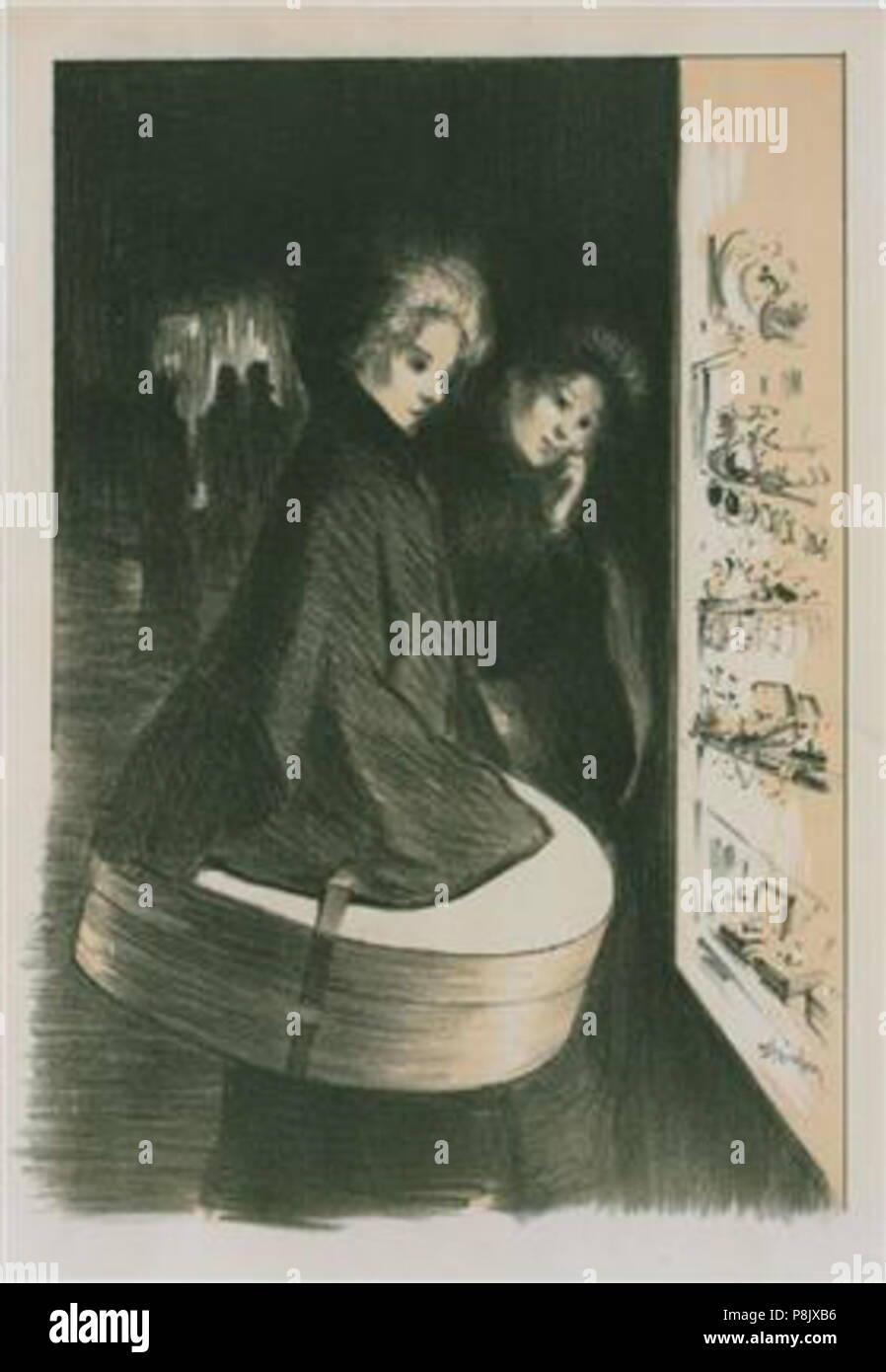 . 536 Steinlen - maitres-de-l-Affiche Stockfoto