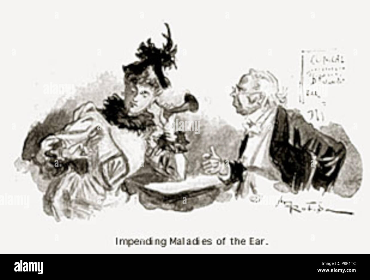 . 552 Das Ende der Bücher - Seite 231 b Stockfoto