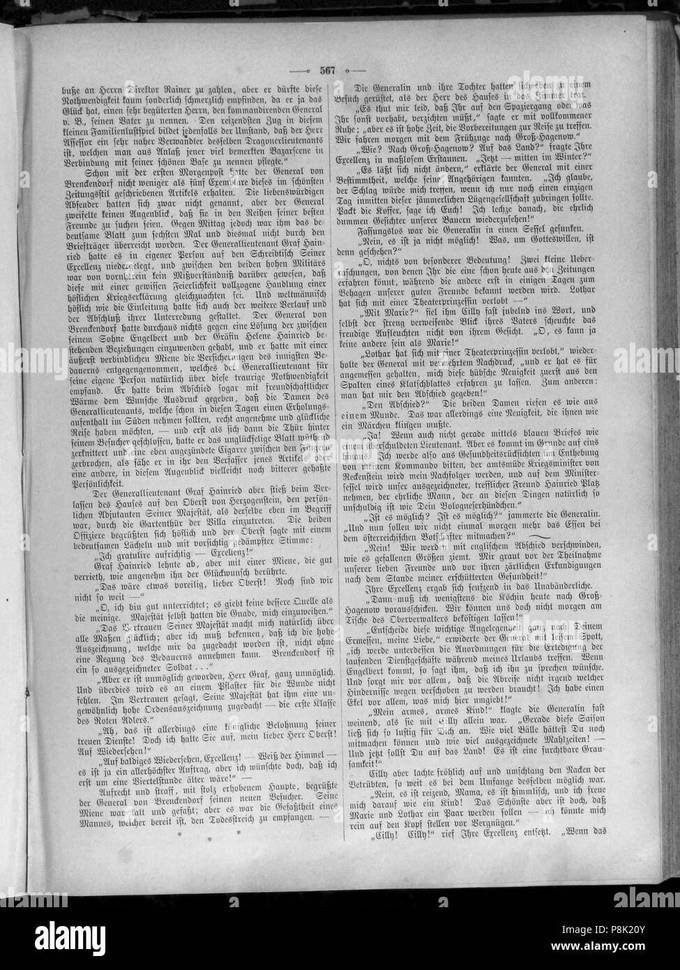 . 248 sterben Gartenlaube (1890) 567. Stockfoto