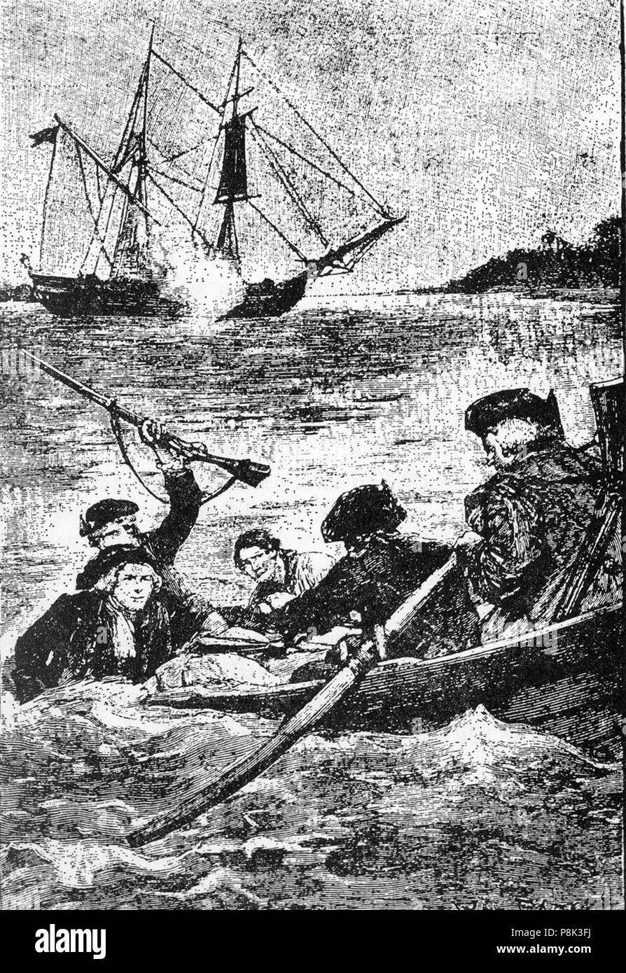 561 Treasure Island Kapitel 17. Stockfoto