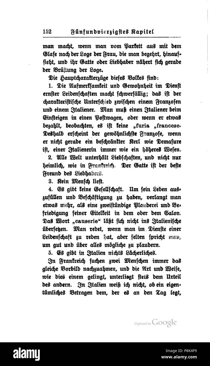 . 564 Ueber die Liebe 152 Stockfoto