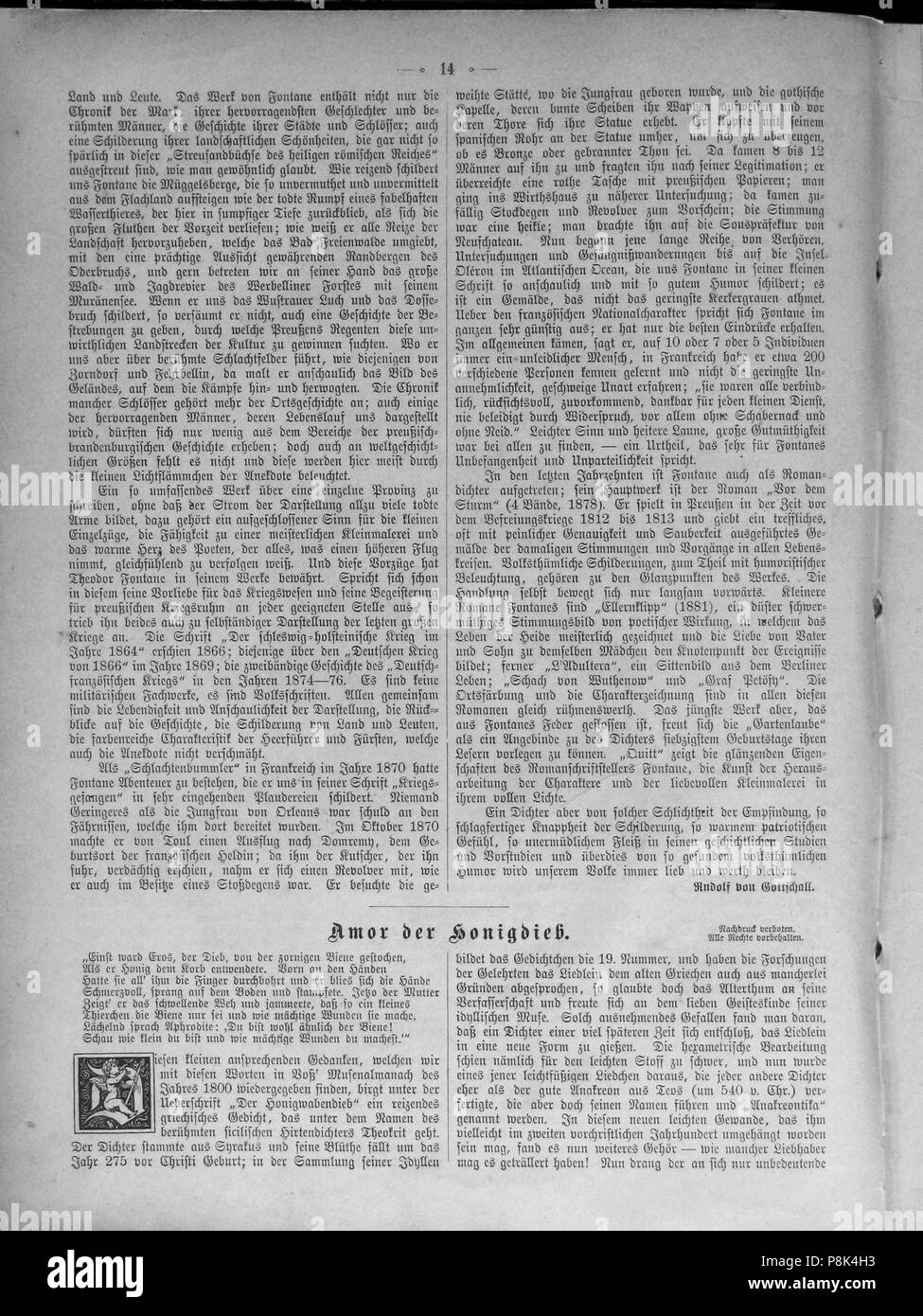 . 246 sterben Gartenlaube (1890) 014 Stockfoto