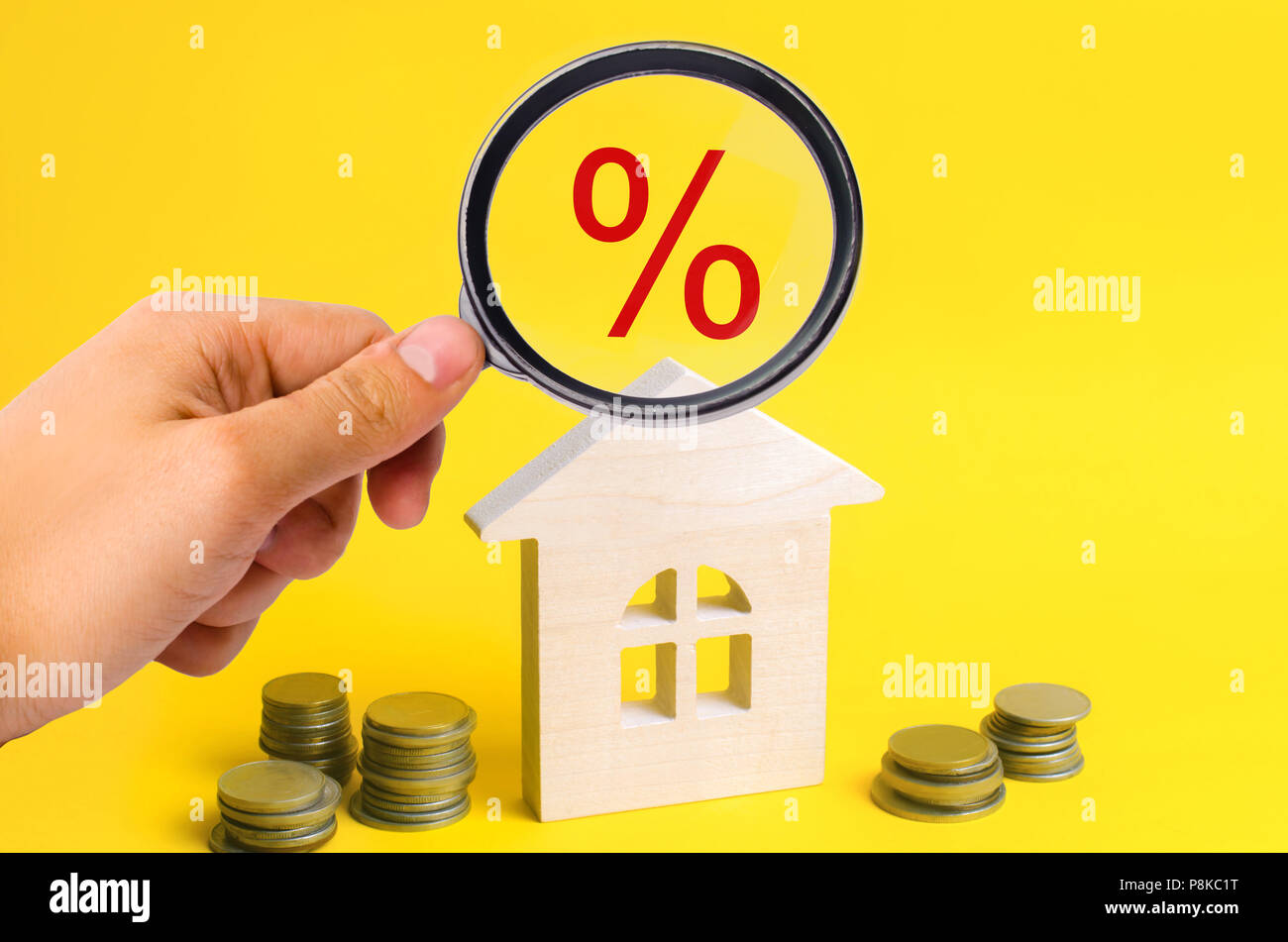 Hypotheken Und Zinsen Auf Das Haus Kaufen Von Eigentum Haus