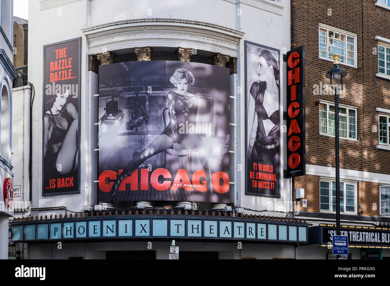 Chicago Das Musical, Phoenix Theatre, London, England, Großbritannien Stockfoto