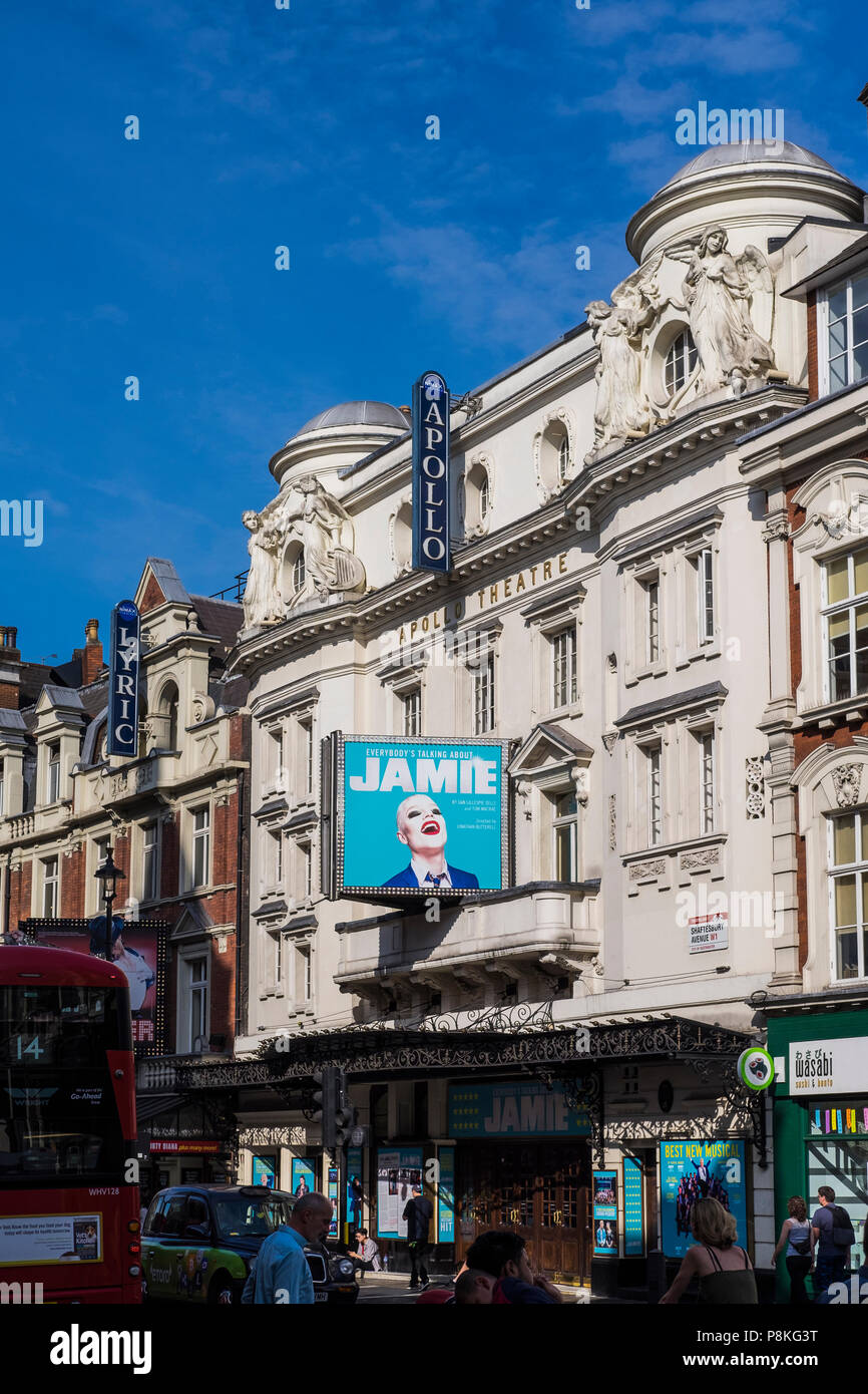 Everybody's über Jamie Musical, Apollo Theater, London, England, Großbritannien sprechen Stockfoto