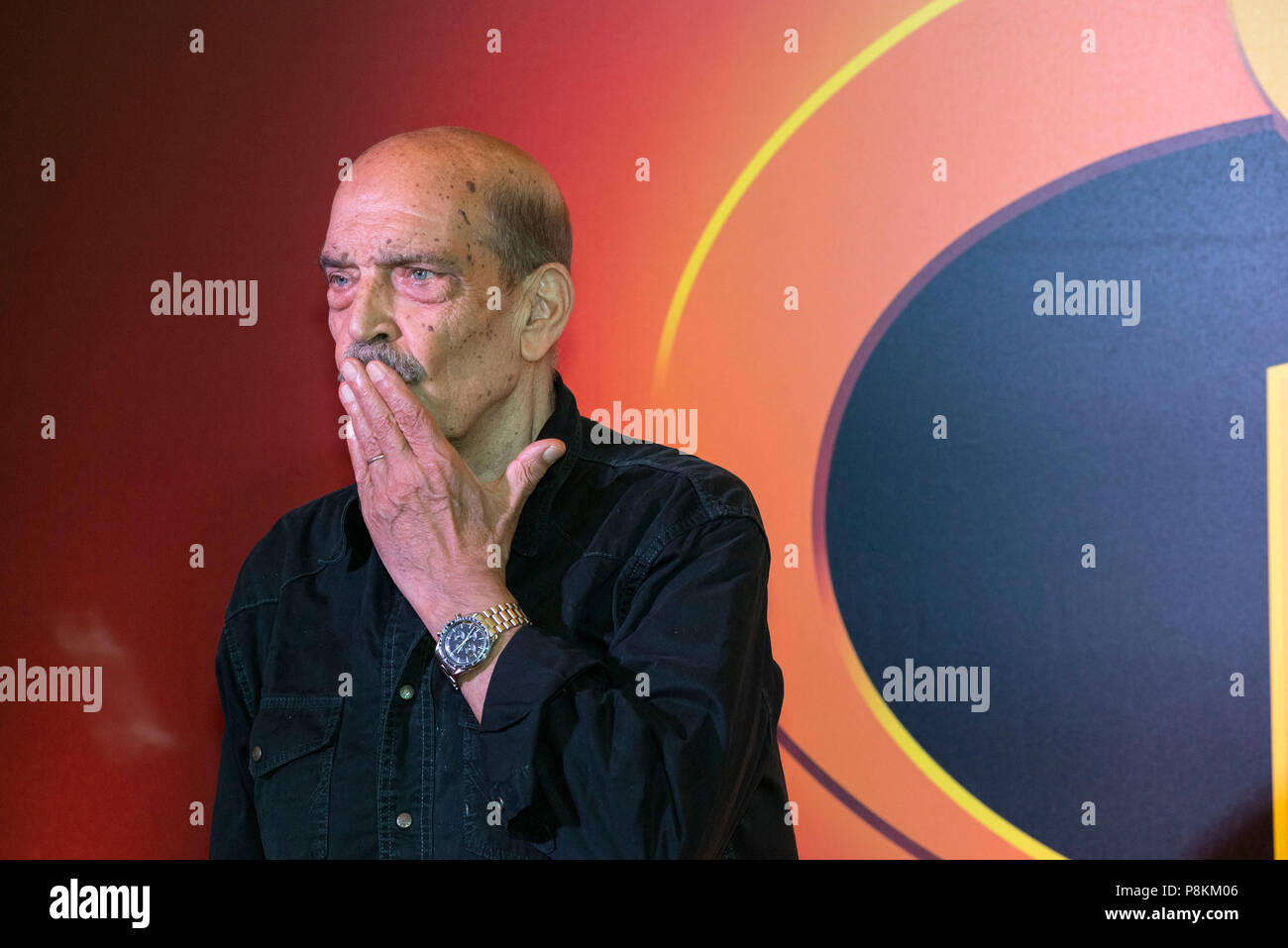 Rom, Italien. 12. Juli 2018. Volle Form The Incredibles 2 Teilnahme am Fotoshooting im Hotel De Russie in Rom Credit: Silvia Gerbino/Alamy leben Nachrichten Stockfoto