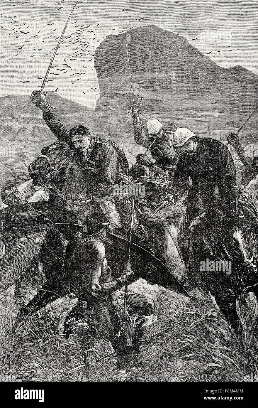 Die schlacht von isandhlwana Fotos und Bildmaterial in hoher