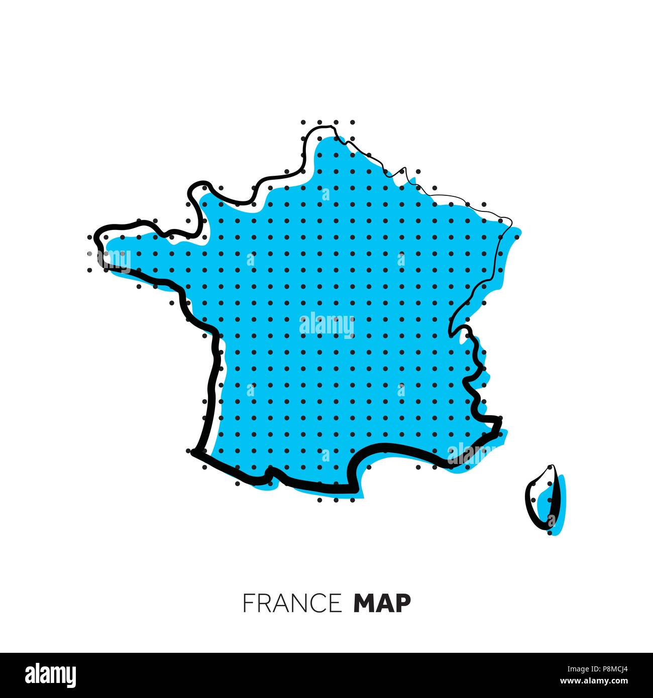 Karte Frankreich Umriss: Landkarte Frankreich Zum Ausdrucken – ZMRM