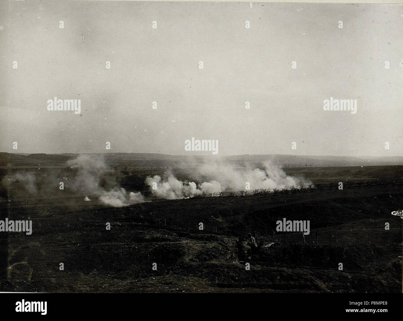 593 Übung der Sturmtruppe in BildID Uszkowice 1917 (15543817) Stockfoto