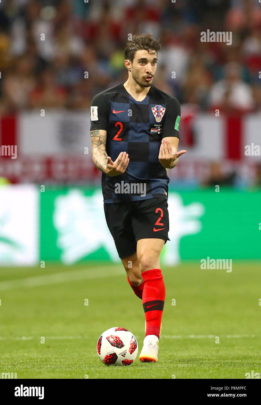 Kroatiens Sime Vrsaljko Stockfoto