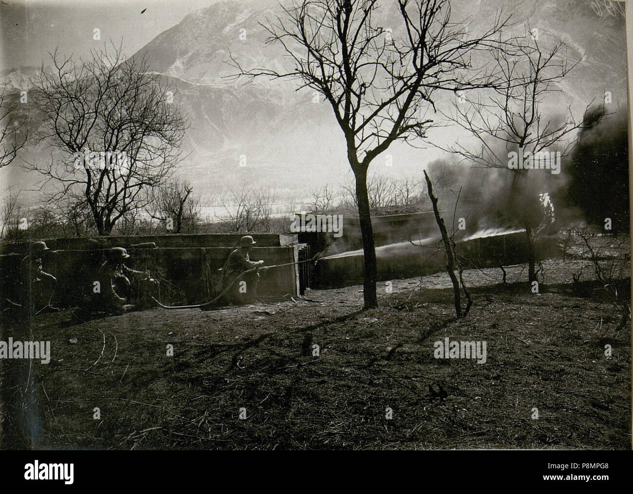 593 Übungen des Sturmbataillons im Levico (BildID) 15625049 Stockfoto
