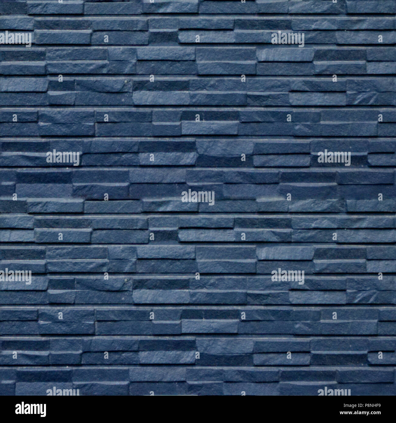 Nahtlose Muster mit Blue Stone Wall panels der ursprünglichen Quadrat form  Stockfotografie - Alamy
