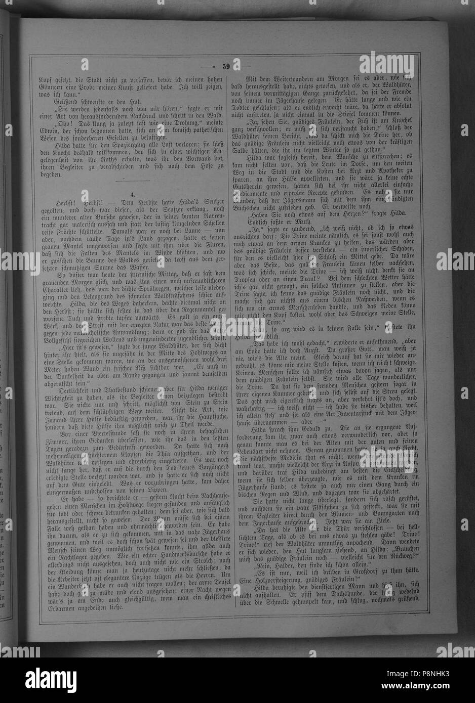 . 205 sterben Gartenlaube (1882) 059 Stockfoto