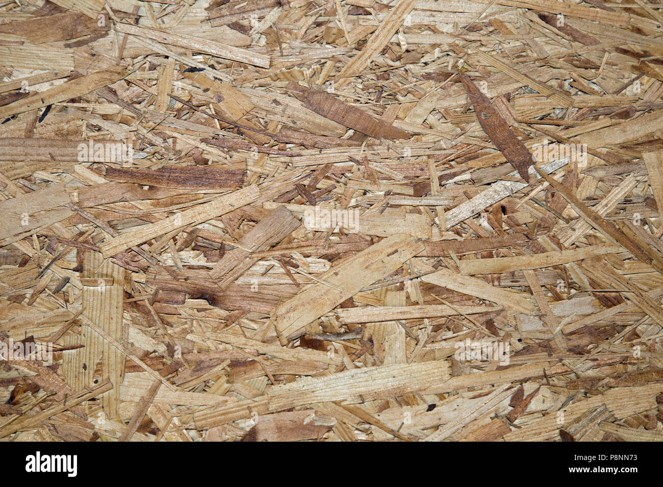 Spanplatten Holz Hintergrund Stockfoto