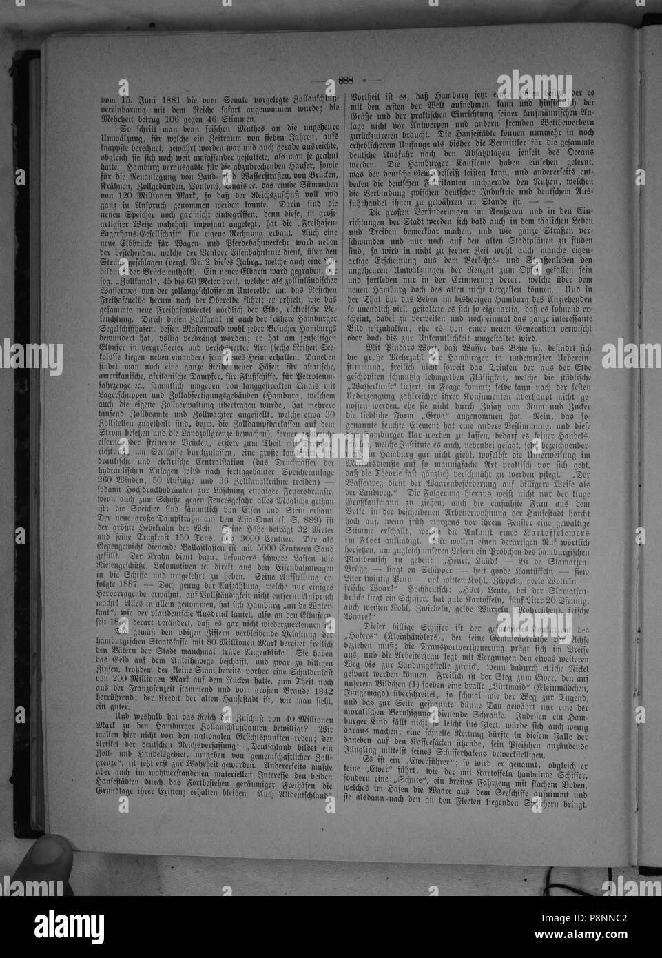 . 238 sterben Gartenlaube (1888) 888 Stockfoto