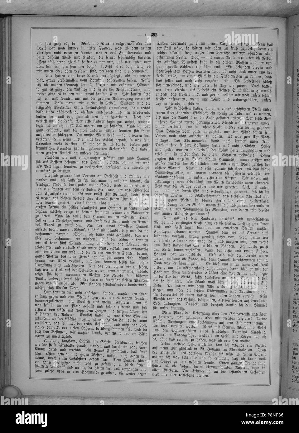 . 150 sterben Gartenlaube (1869) 392 Stockfoto