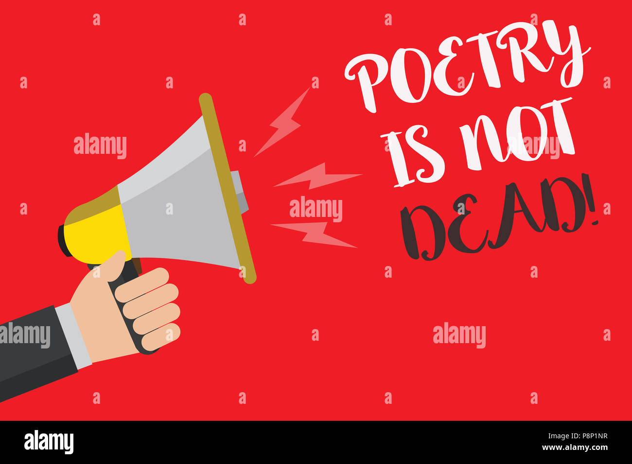 Schreiben Hinweis angezeigt Poesie ist nicht tot. Business Foto präsentiert ästhetische und rhythmisches Schreiben noch lebendig ist und Moderne Hand kleine Lautsprecher so Stockfoto Schreiben Hinweis angezeigt Poesie ist nicht tot. Business Foto präsentiert ästhetische und rhythmisches Schreiben noch lebendig ist und Moderne Hand kleine Lautsprecher so Stockfoto