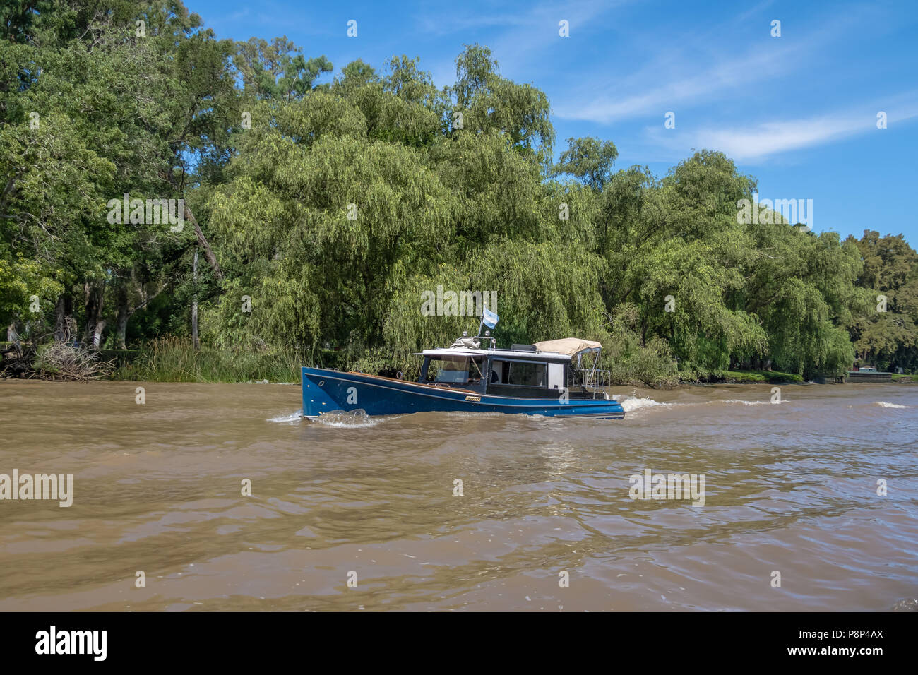 Tigre Delta - Tigre, Provinz Buenos Aires, Argentinien Stockfoto