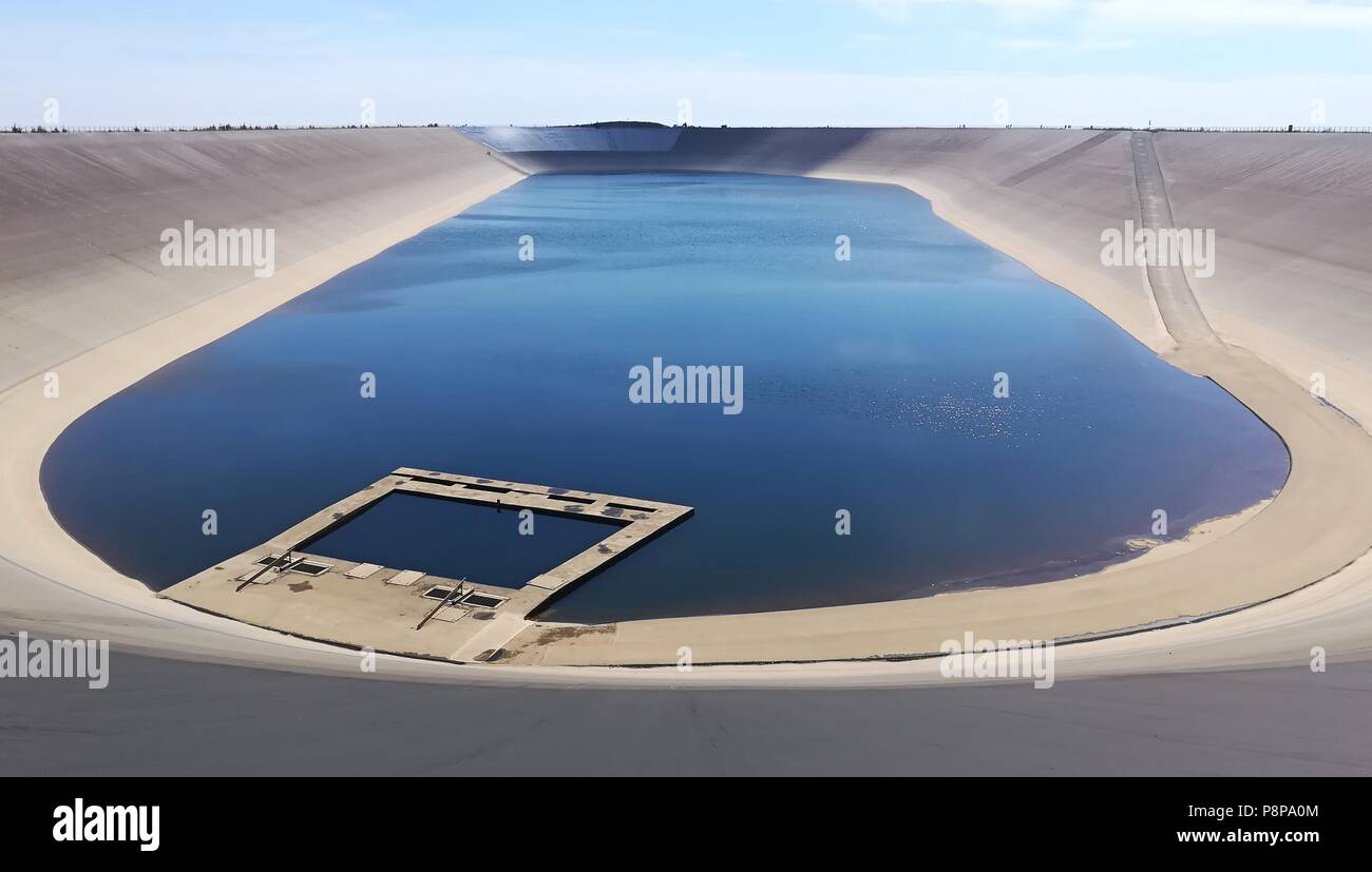 Dlouhe strane Wasserkraftwerk, Pumpspeicherwerk Stockfoto