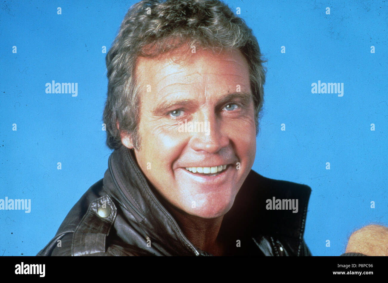 LEE MAJORS US-Film- und TV-Schauspieler über 1980 Stockfoto