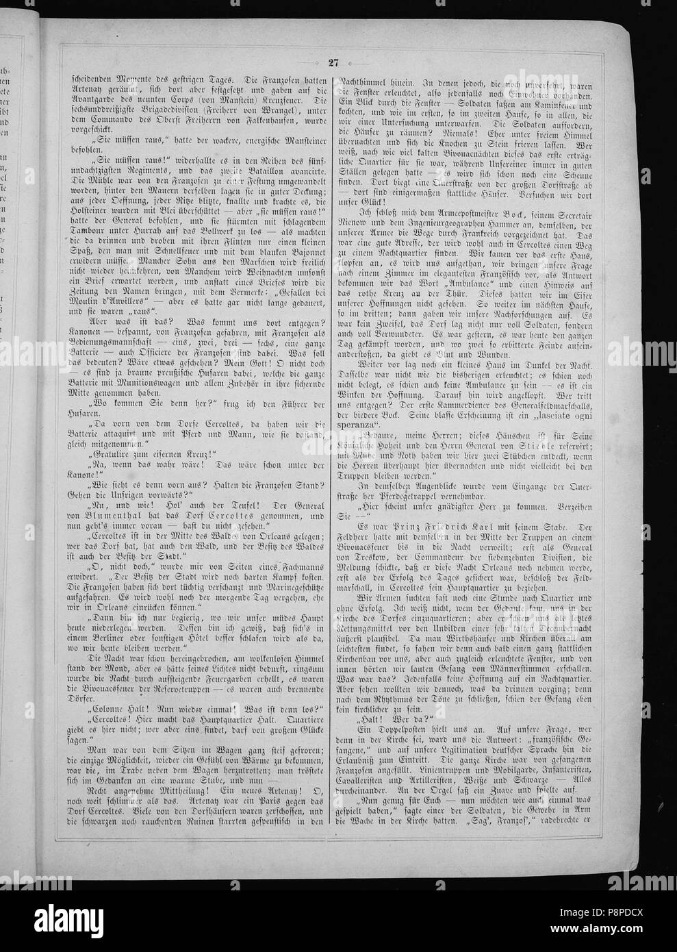 . 159 sterben Gartenlaube (1871) 027 Stockfoto