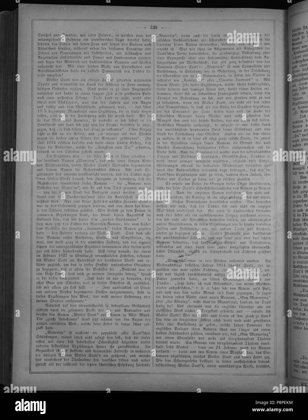 . 161 sterben Gartenlaube (1871) 536 Stockfoto