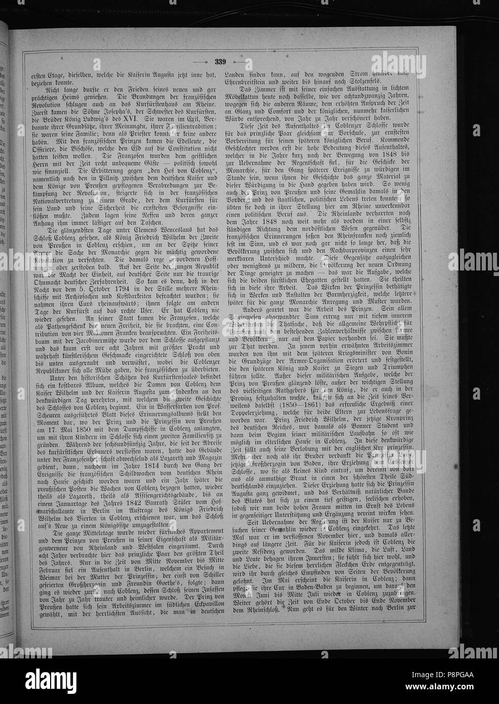 . 190 sterben Gartenlaube (1879) 339 Stockfoto