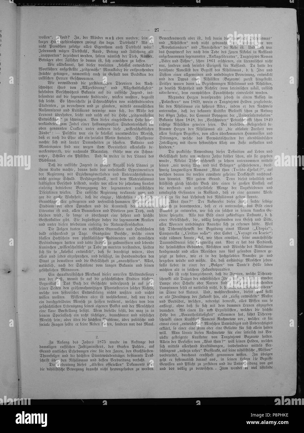 . 216 sterben Gartenlaube (1885) 027 Stockfoto