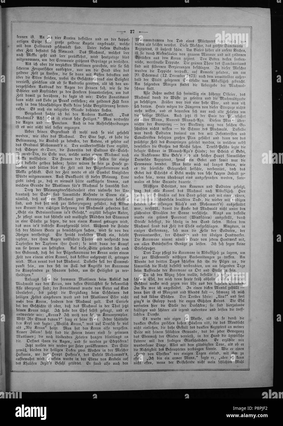 . 174 sterben Gartenlaube (1874) 027 Stockfoto