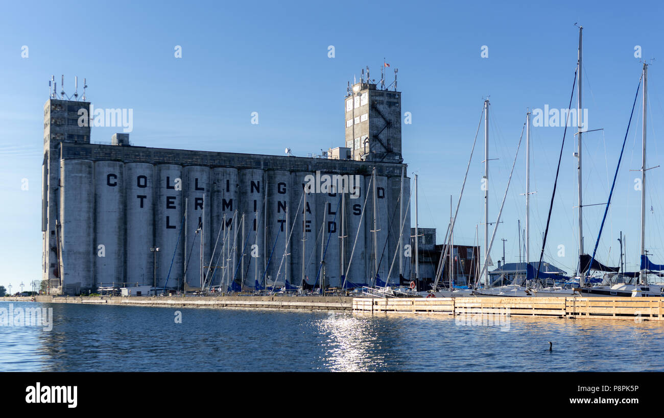 Touring Ontario auf einem Sommerurlaub in der grauen County Area Stockfoto