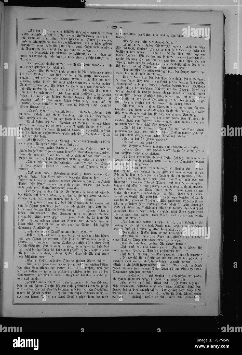 . 200 sterben Gartenlaube (1881) 323 Stockfoto