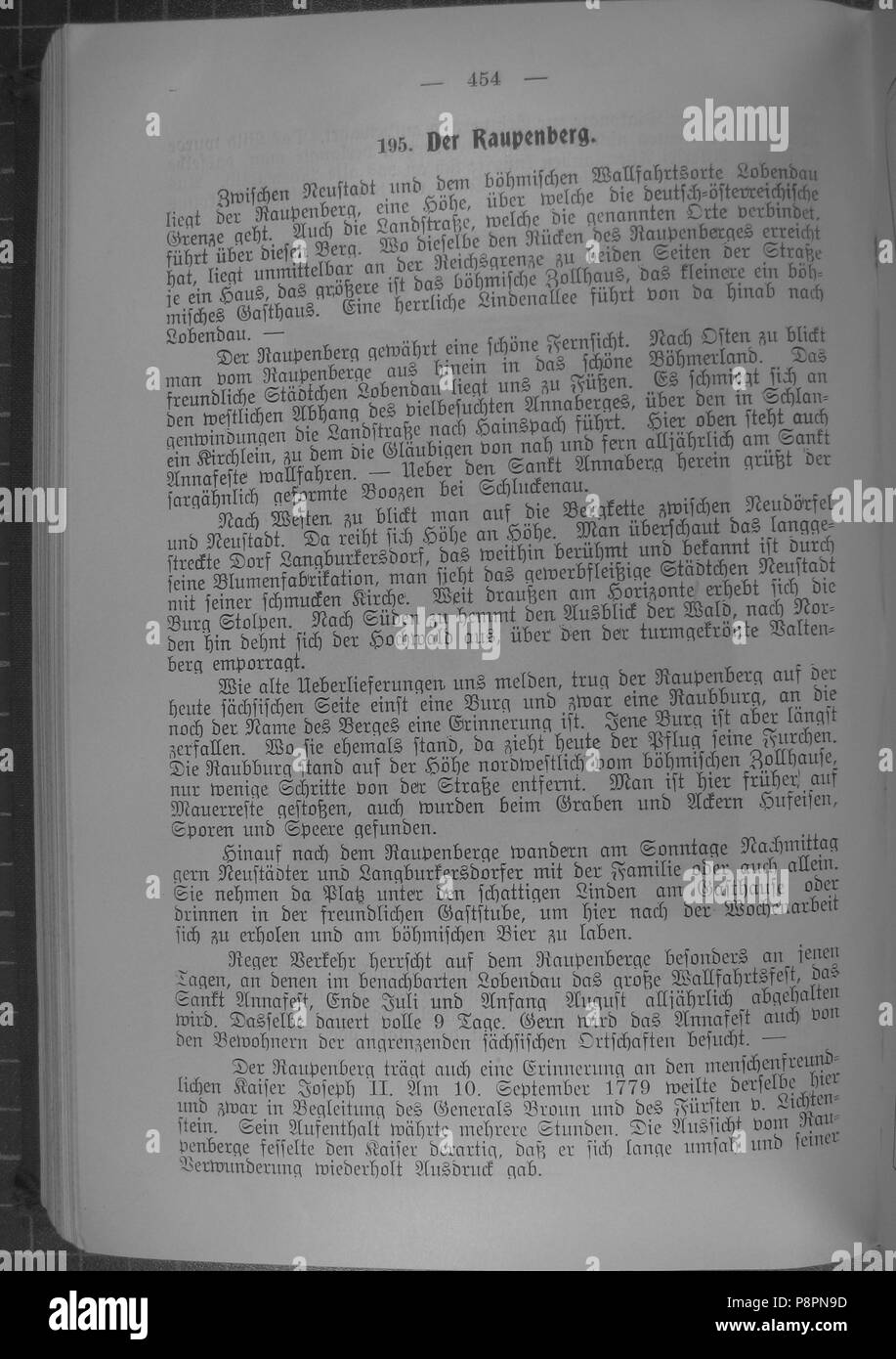 547 Störzner WdHe 454 Stockfoto