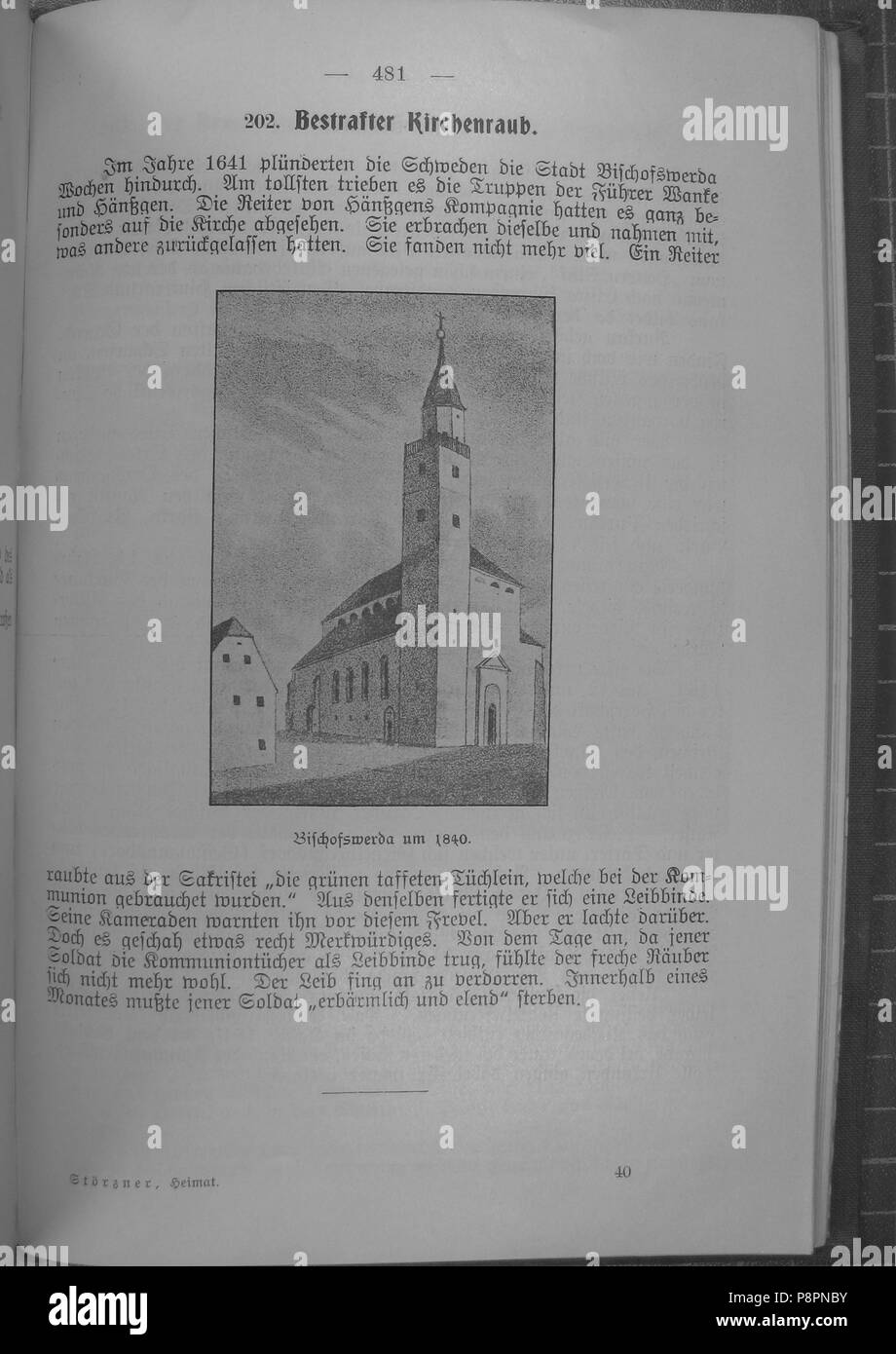 547 Störzner WdHe 481 Stockfoto