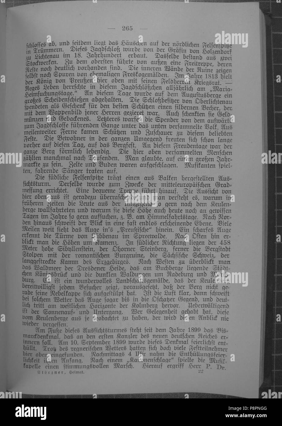 546 Störzner WdHe 265 Stockfoto