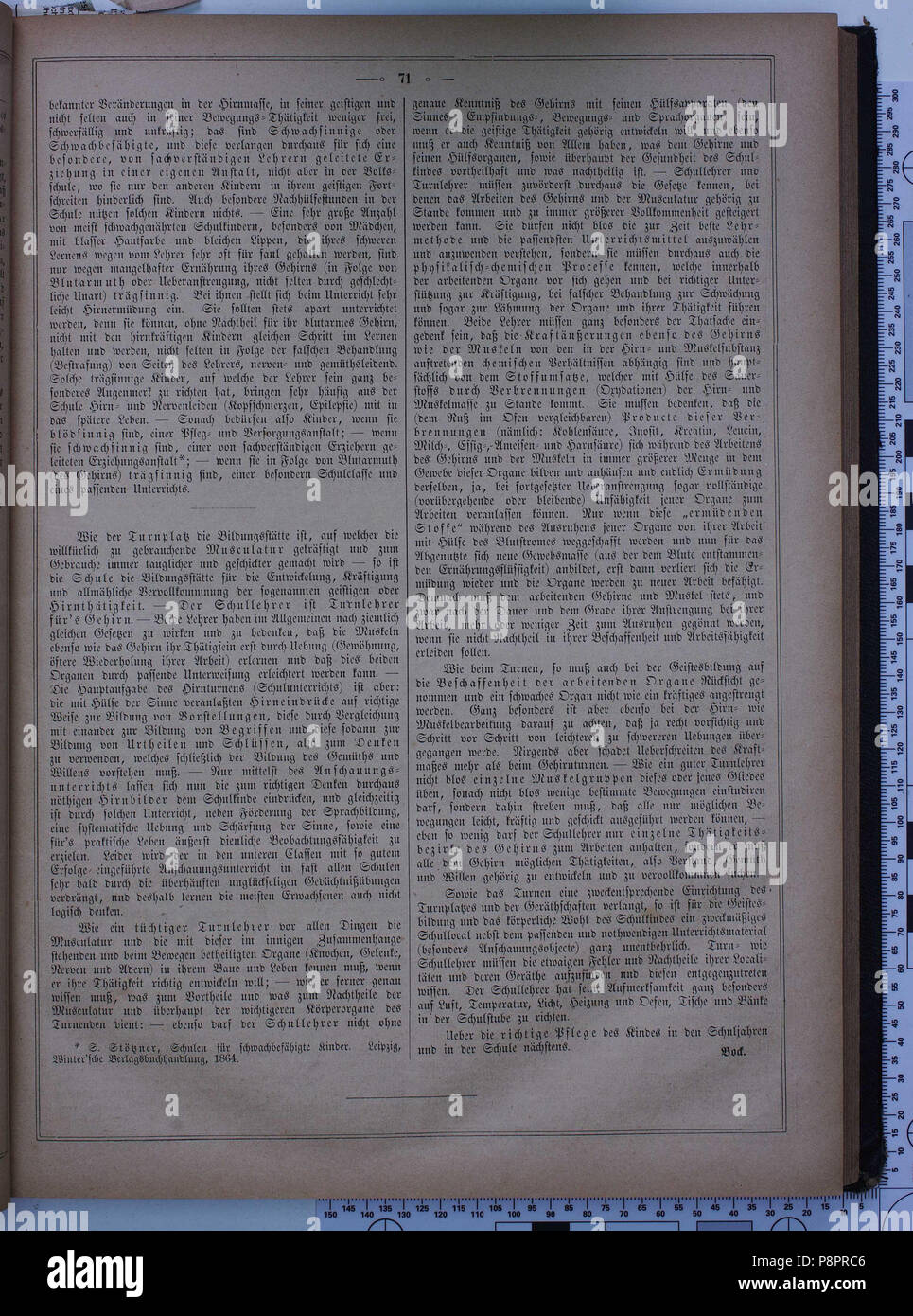 . 153 sterben Gartenlaube (1870) 071 Stockfoto