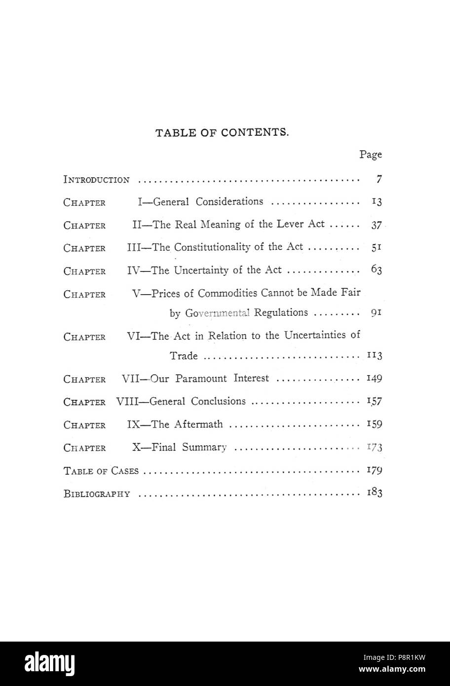 . 263 Earle, Preisfestsetzung zerstören Freiheit, 1920, 005 Stockfoto