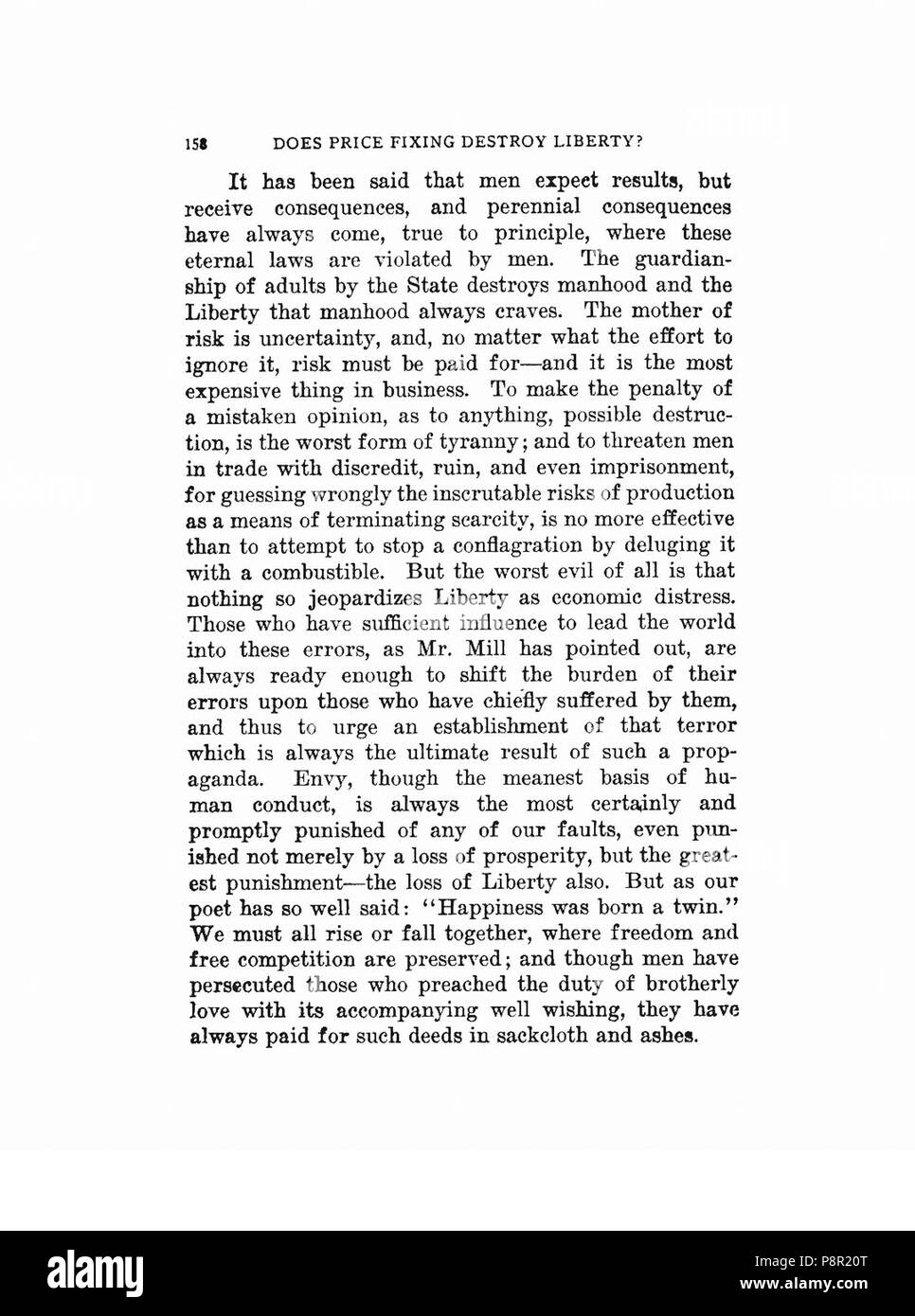 . 264 Earle, Preisfestsetzung zerstören Freiheit, 1920, 158 Stockfoto