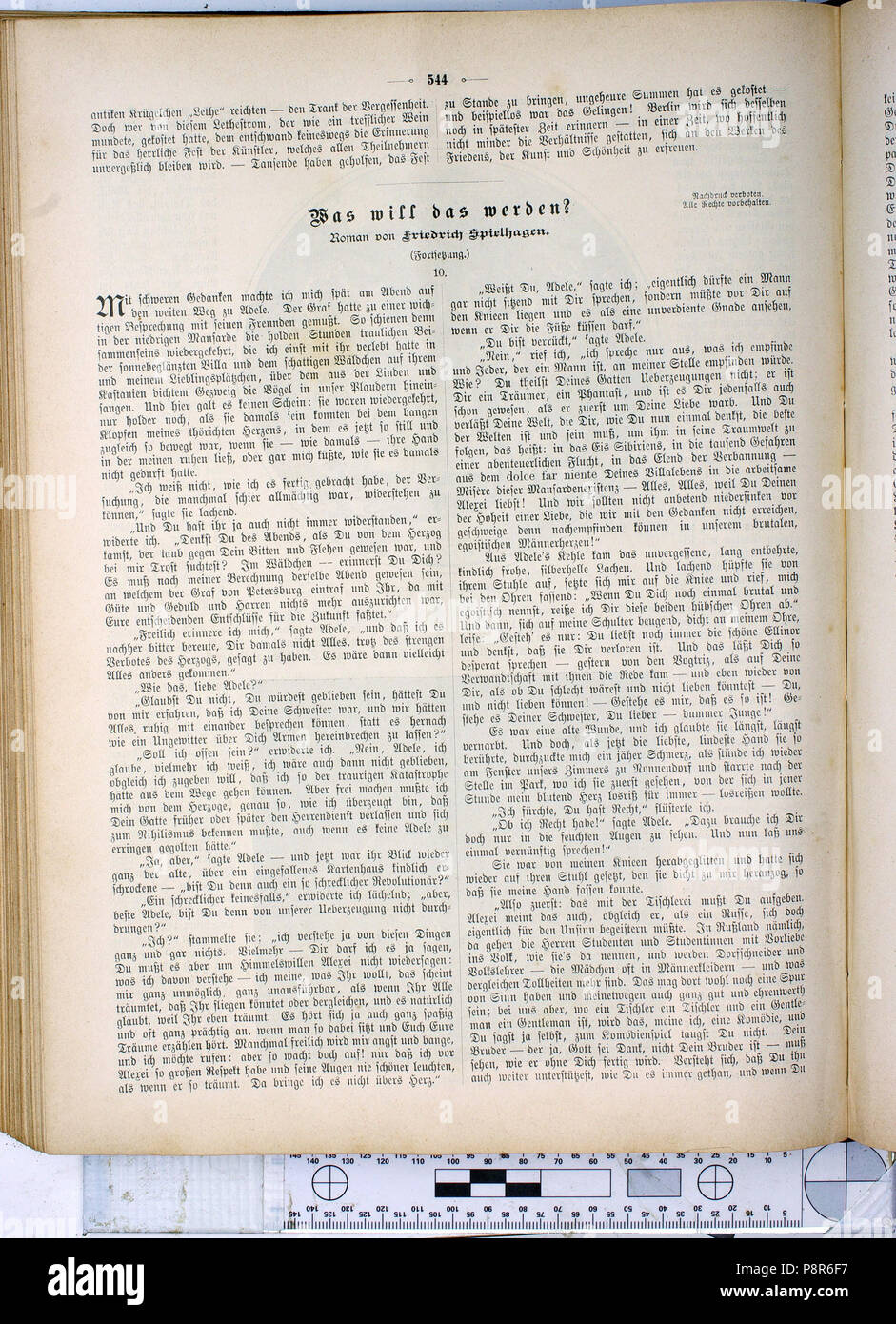 . 224 sterben Gartenlaube (1886) 544 Stockfoto