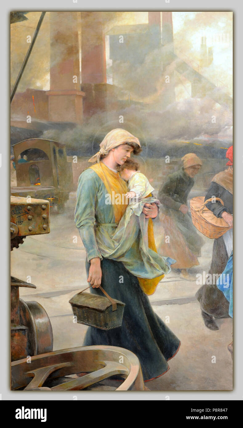 . 86 Vicente Cutanda - Illusion oder der Jungfrau, Stockfoto