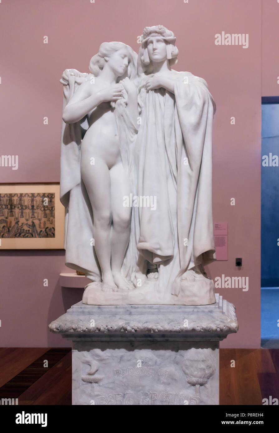 . 56 Bertram Mackennal, Tragödie Kuvertieren Komödie (C. 1908) Stockfoto