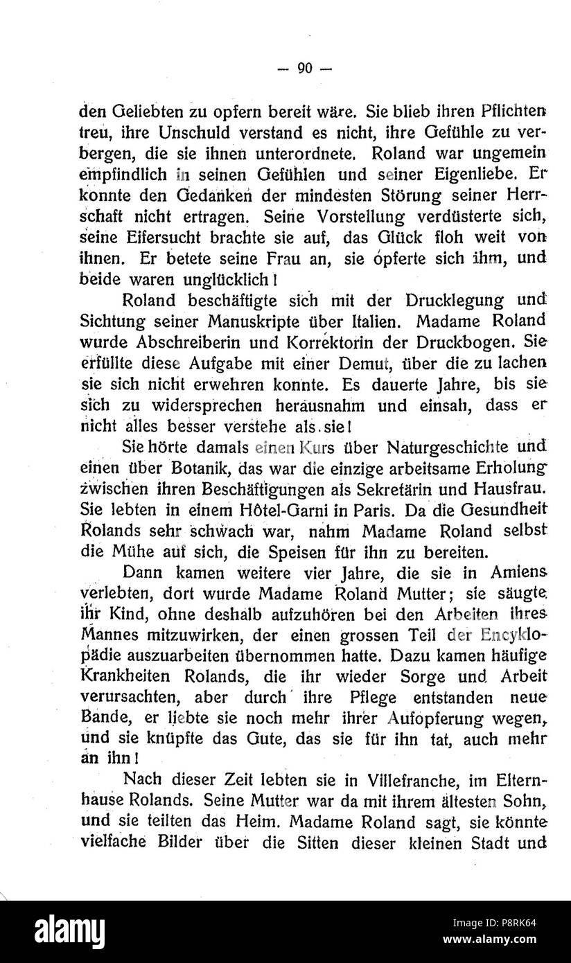 29 Adler-berühmten Frauen der französischen Revolution - 090 Sterben Stockfoto