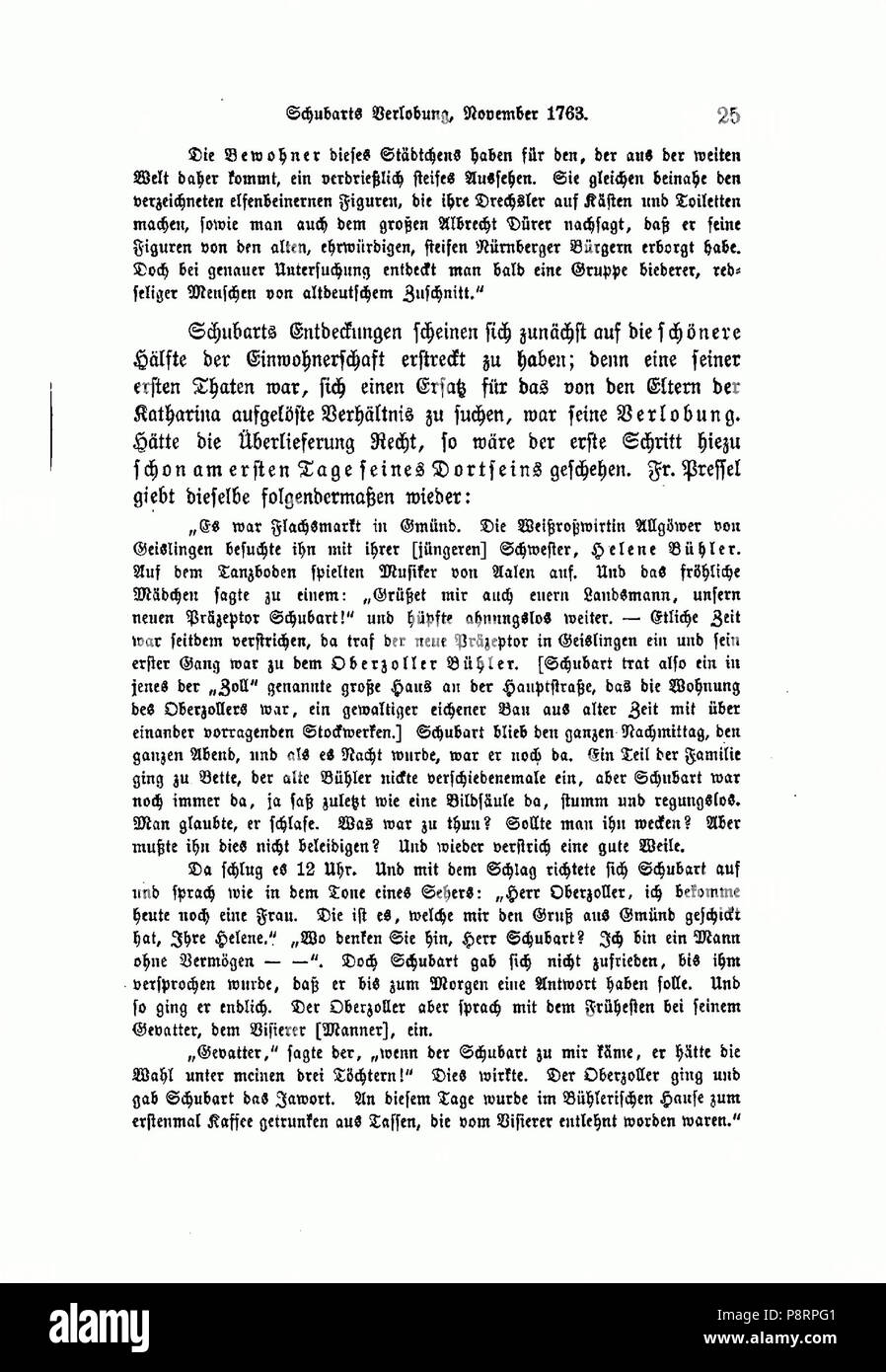 45 Aus Schubarts Leben und Wirken (Nägele 1888) 033 Stockfoto