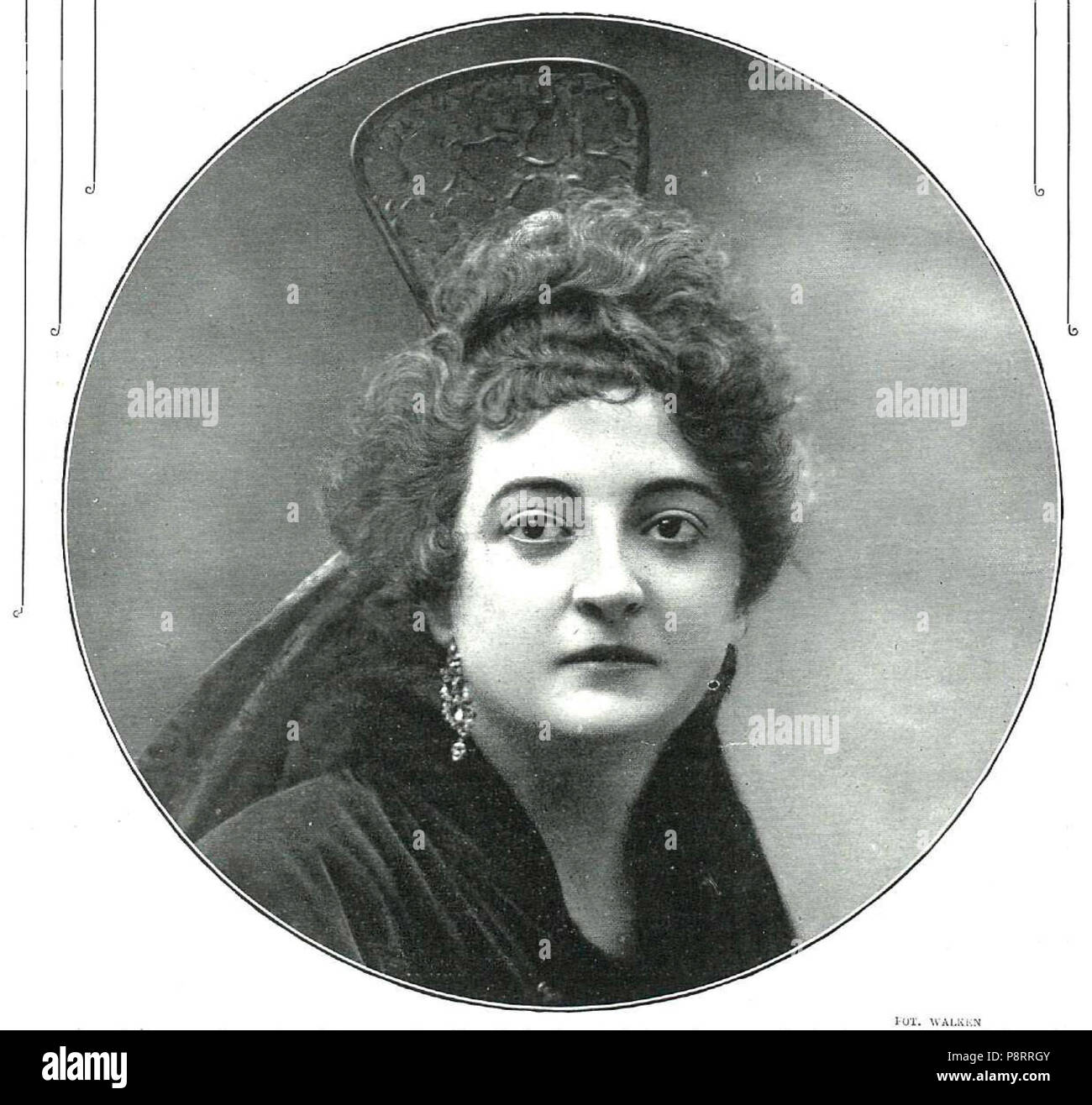475 Rafaela Abadía de Walken, La Esfera, 30-12-1916 Stockfoto